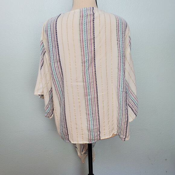 Lovestitch Metallic Blouse Size L - Picture 5 of 8